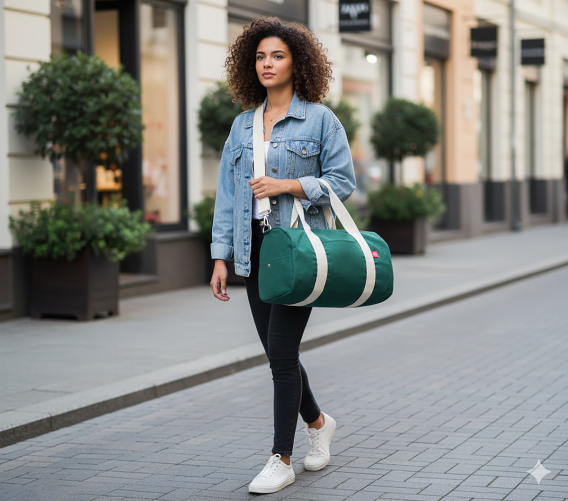 grass green duffel gym sports bag Handcrafted reusable tote with custom embroidery for shopping and travel, bolsa de tela personalizada hecha a mano, handgefertigte Stofftasche mit Personalisierung, sac en toile personnalise fait main, borsa di tela personalizzata artigianale, gepersonaliseerde canvas tas handgemaakt, 帆布手提包, 手作りトートバッグ, कस्टम बैग, حقيبة قماش مخصصة, bolsa personalizada artesanal, 맞춤 가방, eco friendly cotton bag with monogram option, washable fabric shopper for women and men, unique gift ideaRetry