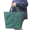 Waxed Cotton Grocery Market Shopping Bag