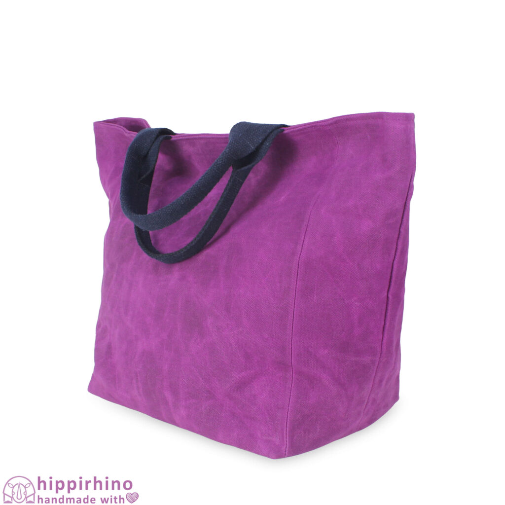Extra Large Waxed Canvas Reusable Grocery Bag Carry All Bag