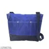 Deep Indigo Blue Waxed Canvas Tote Bag Waterproof External Pockets Sturdy Shopper Unisex Carryall bolso lona encerada azul con bolsillos sac cabas toile cirée bleue poches blaue wachstasche mit fächern borsa tela cerata blu tasche blauwe wax tote 파란 왁스 캔버스 백 حقيبة كتف زرقاء مقاومة للماء Medium Large Everyday Bag Durable Accessory