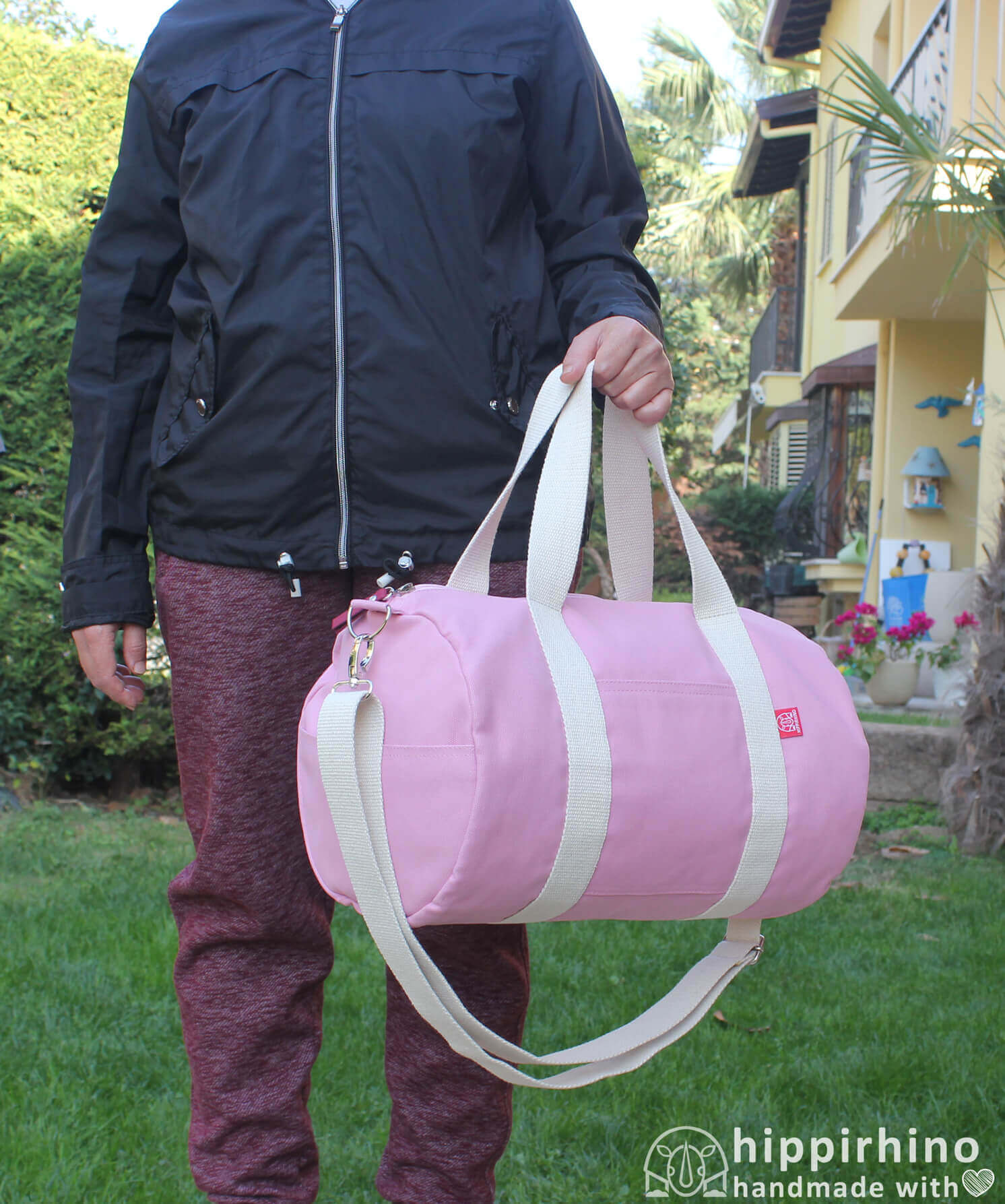 Japanese magazine gift Laundry Blue Duffel Bag – JapanHandbag