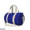 Blue Canvas Gym Sports Yoga Duffel Bag