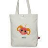 Aries Tote Horoscope Astrology Zodiac Cotton Funny Birthday Shoulder Reusable