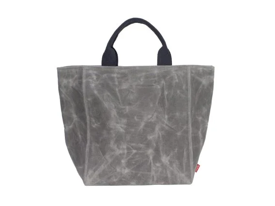 Grey Waxed Grocery Market Supermarket Shopping Farmer Food Tote Bag Grey Waxed Grocery Market Supermarket Shopping Farmer Food Tote Bag
