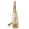 Two tone shoulder messenger bag canvas crossbody tote with zipper closure eco carryall sac bandoulière bicolore bolsa cruzada ecológica borsa a tracolla due colori Umhängetasche zweifarbig draagtas katoen ritssluiting 帆布バッグ ショルダーバッグ カジュアルバッグ कंधे का बैग कपड़े का बैग حقيبة كروس قماشية bolsa de ombro ecológica 에코 크로스백