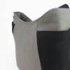 Grey Canvas Hobo Bag with Black Side Pockets Casual shoulder tote canvas carryall with side compartments everyday utility sac gris avec poches latérales bolsa gris con bolsillos laterales Umhängetasche grau mit Seitentaschen borsa grigia con tasche laterali draagtas grijs katoen 帆布バッグ サイドポケット付き グレーショルダー कपड़े का बैग कंधे का बैग حقيبة يد قماشية bolsa cinza com bolsos laterais 그레이 호보백
