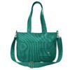 Sea Green Canvas Shoulder Crossbody Purse Bag Washable Minimalist Everyday Cute Bag
