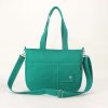 Sea Green Canvas Shoulder Crossbody Purse Bag Washable Minimalist Everyday Cute Bag