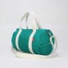 Canvas Duffle Duffel Sports Gym Fitness Yoga Travel Bag Sea Green