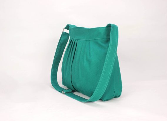Sea Green Canvas Crossbody Bag Pleated Washable Shoulder Hobo Purse Bag Cute Tote Women's cotton tote with adjustable strap for daily use, bolsa de lona verde para mujer, grune Umhangetasche aus Stoff, sac bandouliere femme tissu, borsa a tracolla donna tessuto, groene schoudertas dames, 帆布包, キャンバスバッグ, कैनवास बैग, حقيبة قماش, bolsa de ombro feminina, 캔버스백, reusable fabric handbag with zipper closure, lightweight travel bag for womenRetry