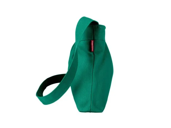 Compact shoulder purse canvas crossbody pleated casual carryall washable tote sac à main vert foncé bolso cruzado verde pequeño borsa a tracolla verde piccola Umhängetasche klein draagtas groen katoen 帆布バッグ 小さめ カジュアルバッグ कंधे का बैग छोटा حقيبة يد قماشية صغيرة bolsa pequena verde 에코 크로스백 소형