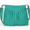 Sea Green Canvas Crossbody Bag Pleated Washable Shoulder Hobo Purse Bag Cute Tote Women's cotton tote with adjustable strap for daily use, bolsa de lona verde para mujer, grune Umhangetasche aus Stoff, sac bandouliere femme tissu, borsa a tracolla donna tessuto, groene schoudertas dames, 帆布包, キャンバスバッグ, कैनवास बैग, حقيبة قماش, bolsa de ombro feminina, 캔버스백, reusable fabric handbag with zipper closure, lightweight travel bag for womenRetry