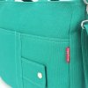 Sea Green Canvas Shoulder Crossbody Purse Bag Washable Minimalist Everyday Cute Bag