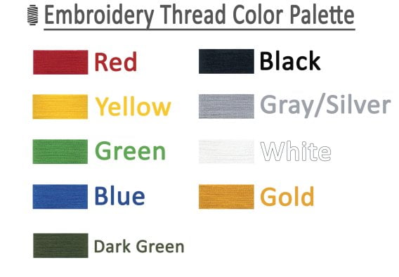 Embroidery Thread Color