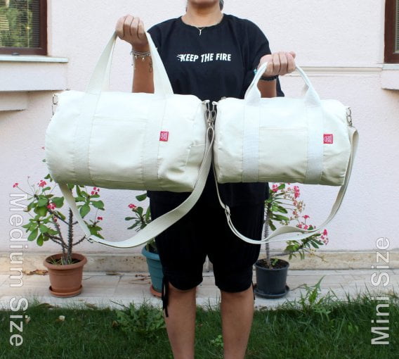 Mini Size - Medium Size Duffel Duffle Bag