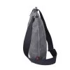 Dark Gray Waxed Crosboddy Canvas Tote Bag Medium Size Webbing Strap Messenger Bag Minimalist shoulder sling utility bag everyday carry sac bandoulière gris foncé Umhängetasche mittelgroß borsa a tracolla gris oscuro bolso cruzado bolso de lona draagtas donkergrijs ショルダーバッグ 캔버스バッグ حقيبة كروس قماشيةショッピングバッグ कैनवास बैग