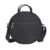 Round Circle Black Bag