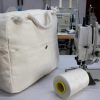 Pure Cotton Bag with Short Rope Handle Natural Eco Canvas Tote Bag Crossbody Messenger Shoulder Bag Work Bag Streetwear Simplicity Satchel