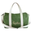 Light Military Green Personalized Embroidered Duffel Bag - Custom Travel Bag for Men & Women - Unique Gym Bag - Monogrammed Duffle Bag - Durable & Stylish Bag