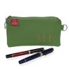 custom embroidered name pencil holder cotton canvas personalized student gift handcrafted estuche bordado personalizado algodon regalo estudiante hecho mano Federtasche bestickt personalisiert Baumwolle Geschenk Schüler trousse broderie personnalisee coton cadeau etudiant fait main astuccio ricamato personalizzato cotone regalo studente artigianale dingzhi cixiu mingzi wenjihe mianbu lipin カスタム刺繍ペンケース名前入り綿キャンバス手作りギフト学生オーダーメイド