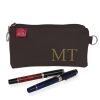 Personalized Embroidered Pencil Case Custom Name Initial Canvas Pouch Cotton Zipper Bag Back to School Gift Handmade Stationery Organizer Dark Brown personalized embroidered pencil case custom name cotton canvas handmade pouch monogram gift back to school estuche personalizado bordado nombre algodon hecho a mano regalo escolar portalapices artesanal personalisierte bestickte Federtasche Name Baumwolle handgemacht Geschenk Federmäppchen Stickerei Canvas handgefertigt Stifte Etui Schule trousse personnalisée brodée prénom coton fait main cadeau école pochette crayons broderie canvas artisanal astuccio personalizzato ricamato nome cotone fatto a mano regalo scuola portapenne ricamo canvas artigianale portamatiteStudente dingzhi cixiu mingzi bimao mianbu shougong qianbi dai gexinghua xingming weniju bao lipin xueshengRetry