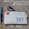 custom embroidered name pencil holder cotton canvas personalized student gift handcrafted estuche bordado personalizado algodon regalo estudiante hecho mano Federtasche bestickt personalisiert Baumwolle Geschenk Schüler trousse broderie personnalisee coton cadeau etudiant fait main astuccio ricamato personalizzato cotone regalo studente artigianale dingzhi cixiu mingzi wenjihe mianbu lipin カスタム刺繍ペンケース名前入り綿キャンバス手作りギフト学生オーダーメイド