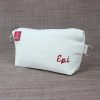 Personalized Name Pencil Case Small Cosmetic and Travel Pouch Embroidered Initials Natural Raw Cotton Zippered Bag Pouches Custom School Gifts personalized embroidered pencil case custom name cotton canvas handmade pouch monogram gift back to school estuche personalizado bordado nombre algodon hecho a mano regalo escolar portalapices artesanal personalisierte bestickte Federtasche Name Baumwolle handgemacht Geschenk Federmäppchen Stickerei Canvas handgefertigt Stifte Etui Schule trousse personnalisée brodée prénom coton fait main cadeau école pochette crayons broderie canvas artisanal astuccio personalizzato ricamato nome cotone fatto a mano regalo scuola portapenne ricamo canvas artigianale portamatiteStudente dingzhi cixiu mingzi bimao mianbu shougong qianbi dai gexinghua xingming weniju bao lipin xueshengRetry