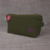 Personalized Embroidered Pencil Case Handmade Custom Name Pouch Fountain Pen Back to School Gift for Girls Boys Stationery Organizer Bag Dark Military Green Handmade personalized cotton canvas pencil pouch embroidered name case gift idea custom cosmetic bag school organizer estuche personalizado hecho a mano Federmäppchen Baumwolle mit Namen personnalisé trousse brodée astuccio personalizzato fatto a mano 帆布笔袋 定制礼物 キャンバスペンケース 名入れ バッグ regalo unico organizer maquillage