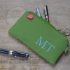 custom embroidered name pencil holder cotton canvas personalized student gift handcrafted estuche bordado personalizado algodon regalo estudiante hecho mano Federtasche bestickt personalisiert Baumwolle Geschenk Schüler trousse broderie personnalisee coton cadeau etudiant fait main astuccio ricamato personalizzato cotone regalo studente artigianale dingzhi cixiu mingzi wenjihe mianbu lipin カスタム刺繍ペンケース名前入り綿キャンバス手作りギフト学生オーダーメイド