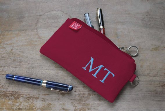 Handmade Personalized Embroidered Pencil Case Custom Name Zipper Pouch Back to School Gift for Kids Students Teachers Supplies Unique Gift Maroon personalized embroidered pencil case custom name cotton canvas handmade pouch monogram gift back to school estuche personalizado bordado nombre algodon hecho a mano regalo escolar portalapices artesanal personalisierte bestickte Federtasche Name Baumwolle handgemacht Geschenk Federmäppchen Stickerei Canvas handgefertigt Stifte Etui Schule trousse personnalisée brodée prénom coton fait main cadeau école pochette crayons broderie canvas artisanal astuccio personalizzato ricamato nome cotone fatto a mano regalo scuola portapenne ricamo canvas artigianale portamatiteStudente dingzhi cixiu mingzi bimao mianbu shougong qianbi dai gexinghua xingming weniju bao lipin xueshengRetry