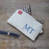 custom embroidered name pencil holder cotton canvas personalized student gift handcrafted estuche bordado personalizado algodon regalo estudiante hecho mano Federtasche bestickt personalisiert Baumwolle Geschenk Schüler trousse broderie personnalisee coton cadeau etudiant fait main astuccio ricamato personalizzato cotone regalo studente artigianale dingzhi cixiu mingzi wenjihe mianbu lipin カスタム刺繍ペンケース名前入り綿キャンバス手作りギフト学生オーダーメイド
