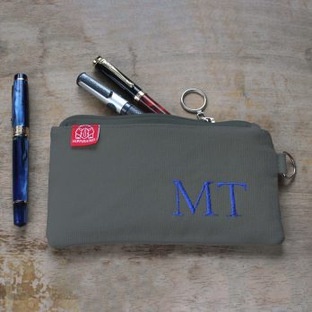 Pencil Case Cotton Canvas Personalized Pen Holder Embroidered Name Initials Custom Order Bag Pencil Pouch Zipper Teacher Gift Monogrammed Gray personalized embroidered pencil case custom name cotton canvas handmade pouch monogram gift back to school estuche personalizado bordado nombre algodon hecho a mano regalo escolar portalapices artesanal personalisierte bestickte Federtasche Name Baumwolle handgemacht Geschenk Federmäppchen Stickerei Canvas handgefertigt Stifte Etui Schule trousse personnalisée brodée prénom coton fait main cadeau école pochette crayons broderie canvas artisanal astuccio personalizzato ricamato nome cotone fatto a mano regalo scuola portapenne ricamo canvas artigianale portamatiteStudente dingzhi cixiu mingzi bimao mianbu shougong qianbi dai gexinghua xingming weniju bao lipin xueshengRetry