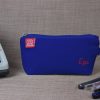 Embroidered Pencil Case with Name Pencil Storage Personalized Zipper Pouch Monogram Travel Bag Fountain Pen Case Handmade Makeup Bag Gifts Sax Blue Handmade personalized cotton canvas pencil pouch embroidered name case gift idea custom cosmetic bag school organizer estuche personalizado hecho a mano Federmäppchen Baumwolle mit Namen personnalisé trousse brodée astuccio personalizzato fatto a mano 帆布笔袋 定制礼物 キャンバスペンケース 名入れ バッグ regalo unico organizer maquillage