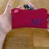 Handmade Personalized Embroidered Pencil Case Custom Name Zipper Pouch Back to School Gift for Kids Students Teachers Supplies Unique Gift Maroon personalized embroidered pencil case custom name cotton canvas handmade pouch monogram gift back to school estuche personalizado bordado nombre algodon hecho a mano regalo escolar portalapices artesanal personalisierte bestickte Federtasche Name Baumwolle handgemacht Geschenk Federmäppchen Stickerei Canvas handgefertigt Stifte Etui Schule trousse personnalisée brodée prénom coton fait main cadeau école pochette crayons broderie canvas artisanal astuccio personalizzato ricamato nome cotone fatto a mano regalo scuola portapenne ricamo canvas artigianale portamatiteStudente dingzhi cixiu mingzi bimao mianbu shougong qianbi dai gexinghua xingming weniju bao lipin xueshengRetry