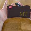 Personalized Embroidered Pencil Case Custom Name Initial Canvas Pouch Cotton Zipper Bag Back to School Gift Handmade Stationery Organizer Dark Brown personalized embroidered pencil case custom name cotton canvas handmade pouch monogram gift back to school estuche personalizado bordado nombre algodon hecho a mano regalo escolar portalapices artesanal personalisierte bestickte Federtasche Name Baumwolle handgemacht Geschenk Federmäppchen Stickerei Canvas handgefertigt Stifte Etui Schule trousse personnalisée brodée prénom coton fait main cadeau école pochette crayons broderie canvas artisanal astuccio personalizzato ricamato nome cotone fatto a mano regalo scuola portapenne ricamo canvas artigianale portamatiteStudente dingzhi cixiu mingzi bimao mianbu shougong qianbi dai gexinghua xingming weniju bao lipin xueshengRetry
