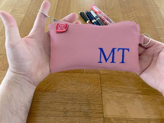 Pencil Case Cotton Canvas Personalized Pen Holder Embroidered Name Initials Custom Order Bag Pencil Pouch Zipper Teacher Gift Monogrammed Candy Pink personalized embroidered pencil case custom name cotton canvas handmade pouch monogram gift back to school estuche personalizado bordado nombre algodon hecho a mano regalo escolar portalapices artesanal personalisierte bestickte Federtasche Name Baumwolle handgemacht Geschenk Federmäppchen Stickerei Canvas handgefertigt Stifte Etui Schule trousse personnalisée brodée prénom coton fait main cadeau école pochette crayons broderie canvas artisanal astuccio personalizzato ricamato nome cotone fatto a mano regalo scuola portapenne ricamo canvas artigianale portamatiteStudente dingzhi cixiu mingzi bimao mianbu shougong qianbi dai gexinghua xingming weniju bao lipin xueshengRetry