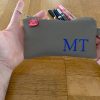 Pencil Case Cotton Canvas Personalized Pen Holder Embroidered Name Initials Custom Order Bag Pencil Pouch Zipper Teacher Gift Monogrammed Gray personalized embroidered pencil case custom name cotton canvas handmade pouch monogram gift back to school estuche personalizado bordado nombre algodon hecho a mano regalo escolar portalapices artesanal personalisierte bestickte Federtasche Name Baumwolle handgemacht Geschenk Federmäppchen Stickerei Canvas handgefertigt Stifte Etui Schule trousse personnalisée brodée prénom coton fait main cadeau école pochette crayons broderie canvas artisanal astuccio personalizzato ricamato nome cotone fatto a mano regalo scuola portapenne ricamo canvas artigianale portamatiteStudente dingzhi cixiu mingzi bimao mianbu shougong qianbi dai gexinghua xingming weniju bao lipin xueshengRetry