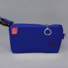 Embroidered Pencil Case with Name Pencil Storage Personalized Zipper Pouch Monogram Travel Bag Fountain Pen Case Handmade Makeup Bag Gifts Sax Blue Handmade personalized cotton canvas pencil pouch embroidered name case gift idea custom cosmetic bag school organizer estuche personalizado hecho a mano Federmäppchen Baumwolle mit Namen personnalisé trousse brodée astuccio personalizzato fatto a mano 帆布笔袋 定制礼物 キャンバスペンケース 名入れ バッグ regalo unico organizer maquillage
