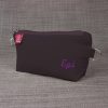 Handmade personalized cotton canvas pencil pouch embroidered name case gift idea custom cosmetic bag school organizer estuche personalizado hecho a mano Federmäppchen Baumwolle mit Namen personnalisé trousse brodée astuccio personalizzato fatto a mano 帆布笔袋 定制礼物 キャンバスペンケース 名入れ バッグ regalo unico organizer maquillage