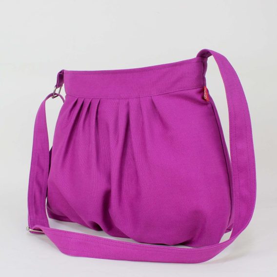 Purple Cotton Canvas Bag Pleated Design Adjustable Strap Purse Minimalist Everyday Bag for Women Stylish Fabric Tote Handmade Bag Carryall Womens shoulder satchel with gathered detail and customizable length, bolsa de hombro morada con pliegues para mujer, lila Umhangetasche mit verstellbarem Riemen, sac a main violet plisse avec bandouliere reglable, borsa a spalla viola pieghettata con tracolla regolabile, paarse schoudertas met verstelbare riem, 紫色肩包, パープルショルダーバッグ, बैंगनी बैग, حقيبة بنفسجية, bolsa roxa transversal, 퍼플 숄더백, chic lavender crossbody with ruched accents for daily use lightweight textile accessoryRetry