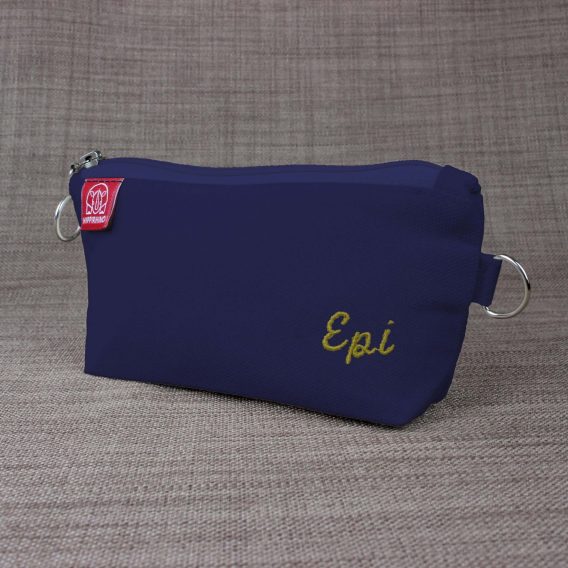 Personalized Cotton Canvas Pouch Custom Embroidered Name Pencil Case Zipper Pouch with Initial Embroidery Makeup Bag Handmade Eco-Friendly Navy Blue Handmade personalized cotton canvas pencil pouch embroidered name case gift idea custom cosmetic bag school organizer estuche personalizado hecho a mano Federmäppchen Baumwolle mit Namen personnalisé trousse brodée astuccio personalizzato fatto a mano 帆布笔袋 定制礼物 キャンバスペンケース 名入れ バッグ regalo unico organizer maquillage