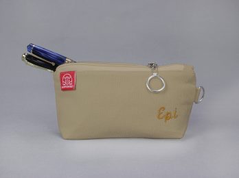 Cute fabric storage pouch handmade minimalist style small travel organizer for pens brushes cosmetics stationery gift estuche escolar personalizado Federmäppchen personnalisé trousse maquillage astuccio artigianale etui stoffen kantoortasje 帆布筆袋 キャンバスペンケース पेंसिल बैग حقيبة أقلام estojo de lápis 연필파우치 kosmetiktasche organizer bolsa maquillaje