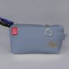 Personalized Canvas Zipper Pencil Case with Name Embroidered Custom Pouch Gift for Her Handmade Makeup Bag Unique Organize Eco-Friendly Light Gray Handmade personalized cotton canvas pencil pouch embroidered name case gift idea custom cosmetic bag school organizer estuche personalizado hecho a mano Federmäppchen Baumwolle mit Namen personnalisé trousse brodée astuccio personalizzato fatto a mano 帆布笔袋 定制礼物 キャンバスペンケース 名入れ バッグ regalo unico organizer maquillage