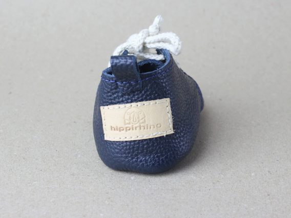 7 Navy Blue Soft Sole Leather Baby Shoes Unisex Moccasins Newborn Gift Infant Toddler Walker Boys Girls Handmade Oxford Shoe Gender Neutral