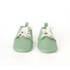 Leather Baby Moccasins Soft Sole Crib Shoes Barefoot Newborn Footwear Padded Insole Unique Shower Gift Breathable Full Grain Leather Booties