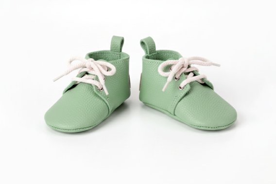 Leather Baby Moccasins Soft Sole Crib Shoes Barefoot Newborn Footwear Padded Insole Unique Shower Gift Breathable Full Grain Leather Booties