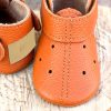 Baby leather shoes soft sole orange first walking moccasins zapatos bebé cuero suela blanda naranja mocasines Baby Leder Schuhe weiche Sohle orange Mokassins chaussures bébé cuir semelle souple orange mocassins scarpe neonato pelle suola morbida arancione mocassini baby leren schoenen zachte zool oranje moccasins 婴儿皮革鞋软底橙色学步 ベビーレザーシューズソフトソールオレンジ बच्चे के जूते नरम नारंगी पहला कदम أحذية طفل جلد ناعمة برتقالية sapatos bebê couro sola macia laranja primeiros passos 베이비 가죽 슈즈 소프트 오렌지 첫걸음