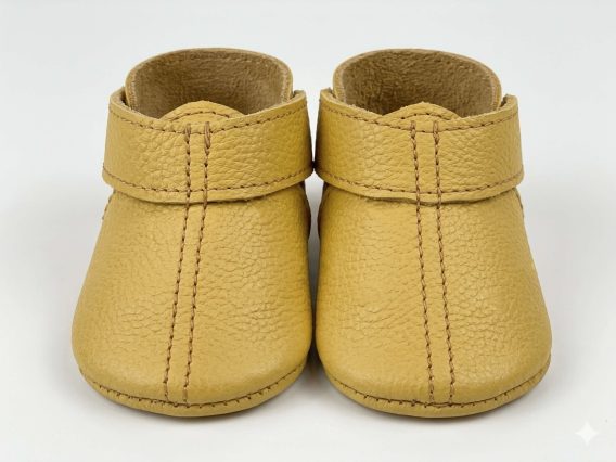 yellow mustard genuine leather baby moccasins soft sole fold-over cuff infant shoes yellow mustard genuine leather baby moccasins soft sole fold-over cuff infant shoes