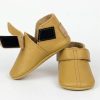 yellow mustard genuine leather baby moccasins soft sole fold-over cuff infant shoes yellow mustard genuine leather baby moccasins soft sole fold-over cuff infant shoes