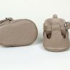 Handmade Stone Color Leather Baby T-Strap Shoes, Taş Rengi Deri Bebek T-Strap Ayakkabı, Zapatos T-strap de bebé en cuero color piedra, Steinfarbene Baby-T-Strap-Schuhe aus Leder, Chaussures T-strap bébé en cuir couleur pierre, Scarpine T-strap neonato in pelle color pietra, Steenkleurige leren baby T-strap schoentjes, 石头色真皮婴儿T型带鞋, ストーンカラー レザー ベビー Tストラップシューズ, स्टोन कलर लेदर बेबी टी-स्ट्रैप जूते, حذاء طفل جلدي بحزام تي لون حجر, Sapatinho T-strap de couro cor pedra para bebê, 스톤 컬러 가죽 아기 T스트랩 신발